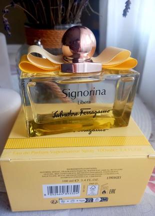 Парфюмированная вода signorina libera salvatore ferragamo