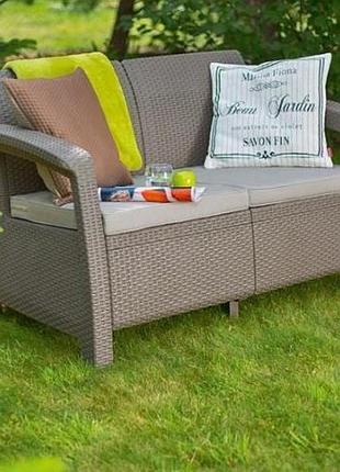 Диван садовый keter corfu love seat 5