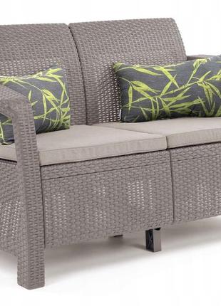 Диван садовый keter corfu love seat 6