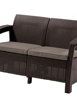 Диван садовый keter corfu love seat 8