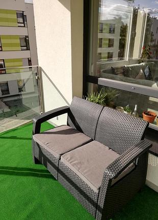 Диван садовый keter corfu love seat 9