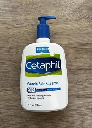 Cetaphil face & body gentle skin cleanser очищувальний гель для усіх типів шкіри обличчя і тіла