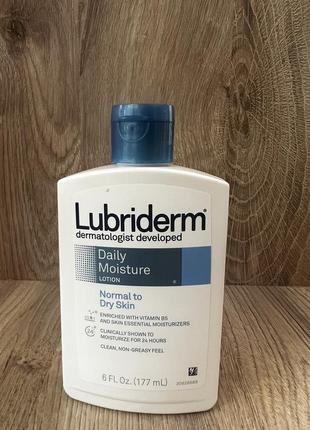 Lubriderm, daily moisture lotion, normal to dry skin4 фото
