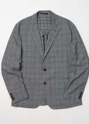 Hardy amies&nbsp;london heddon fit blue navy wool casual blazer jacket мужской пиджак
