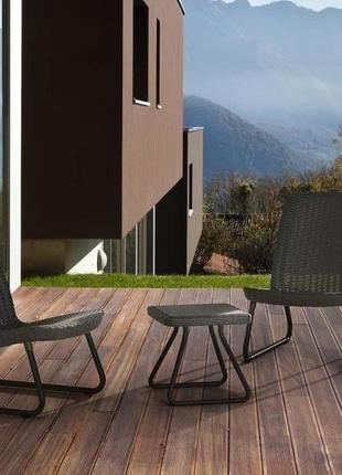 Комплект садовой мебели keter rio patio set1 фото