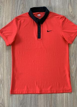 Мужская спортивная поло футболка nike tennis polo2 фото