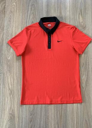 Мужская спортивная поло футболка nike tennis polo1 фото