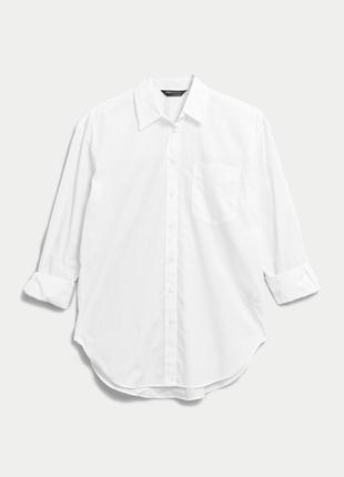 Стильная оверсайз рубашка манго