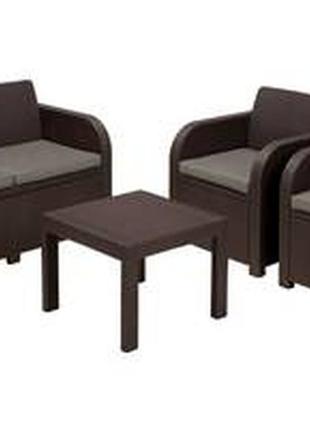 Комплект садових меблів keter georgia set 10