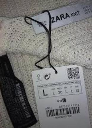 Zara top cotton + нейлон новый бирки8 фото