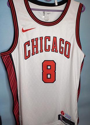 Chicago bulls nike nba майка джерсиматизирована