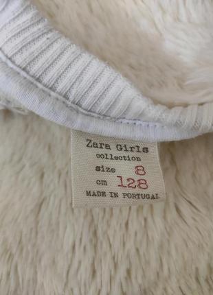 Стильный теплый пуловер джемпер свитер свитшот zara girl collection португалия2 фото