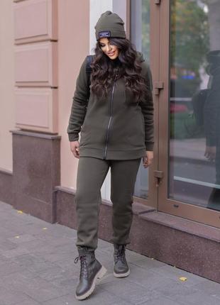 Костюм жіночий спортивний флісовий4 фото