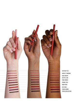 One/size by patrick starrr- lip snatcher waterproof precision lip liner - водостійкий олівець для губ3 фото