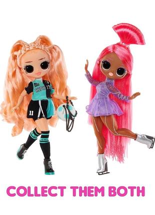 Ляльки l.o.l. surprise! lol surprise omg sports fashion doll kicks babe with 20 surprises