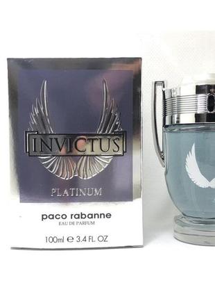 Парфюмированная вода мужская invictus platinum  110 ml