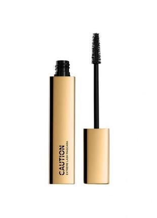 Туш для подовження та поділу вій hourglass caution extreme lash mascara, без коробки