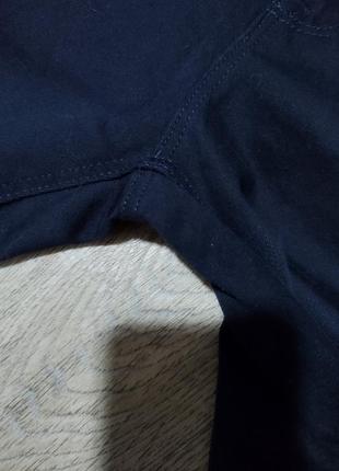 Чоловічі темно-сині джинси/next/штани/штани/жовтогарячий одяг/skinny/4 фото