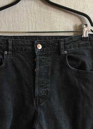Прямі джинси з рваниною3 фото