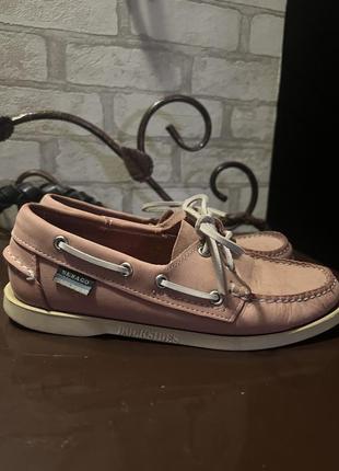 Топсайдеры/ мокасины/ туфли sebago docksides- оригинал