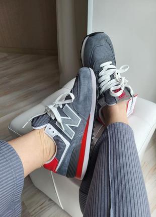 Кроссовки new balance grey7 фото