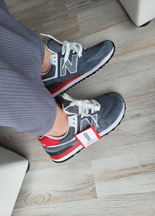 Кроссовки new balance grey9 фото