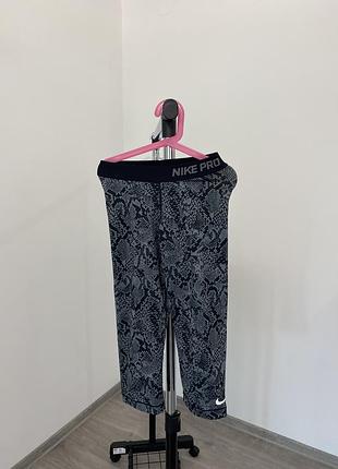 Спортивні жіночі женские бріджі бриджи капрі для бігу для спорта найк nike