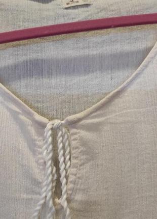 Блузка натуральная ткань3 фото