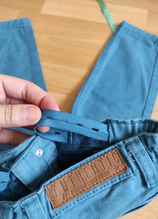 Стильные фирменные штанишки штаны на мальчика 100% cotton piazza italia италия6 фото