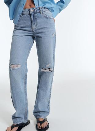 Джинси zara straight 32