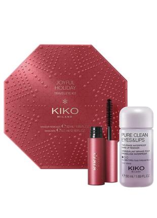 Набор для глаз kiko milano travel eye kit