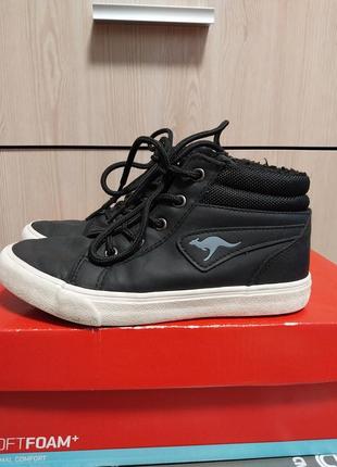 Качественные стильные брендовые теплые кеды kangaroos