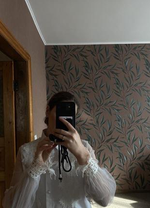 Блуза белая8 фото