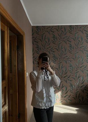 Блуза белая9 фото