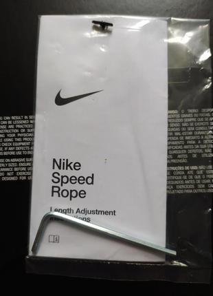 Скакалка скоростная  nike intensity speed rope новая оригинал4 фото