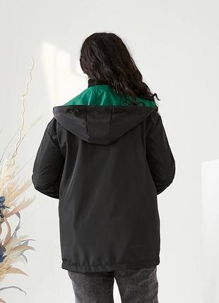 Куртка тонкая, черная с зеленым, арт 757
в наличии

код: 757

опт и розничка
900 ₴2 фото
