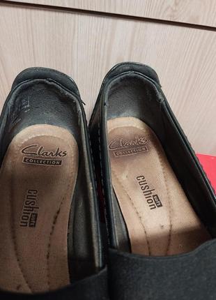 Высококачественные удобные кожаные фирменные туфли clark's6 фото