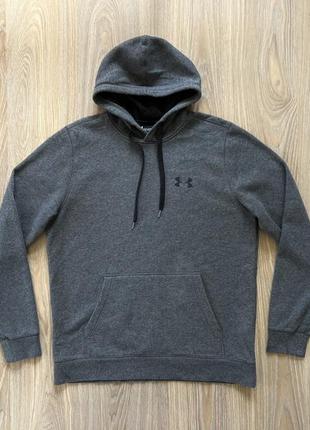 Мужская тёплая хлопковая худи under armour