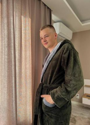 Халат махровий чоловічий 5