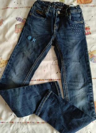 Стильные качественные джинсы звездочки