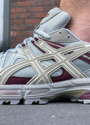 Мужские кроссовки asics gel-kahana 8 grey burgundy 41-42-43-44-45-463 фото