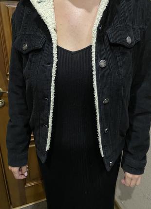 Женский вельветовый пиджак/куртка рубашка3 фото