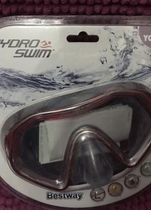 Маска для плавання маска для ниряння дитяча 7+ років bestway окуляр для плавання