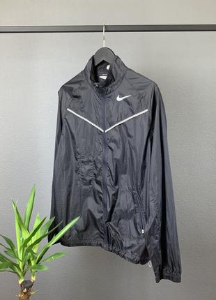 Винтажная мужская легкая ветровка nike bowerman series full zip оригинал.