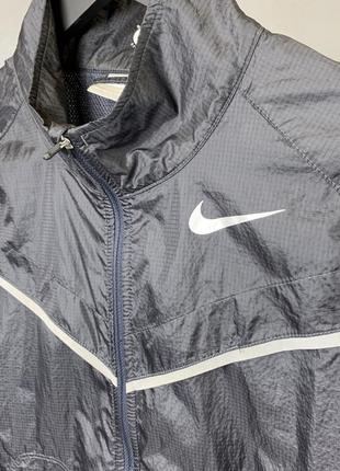 Вінтажна чоловіча легка вітровка nike bowerman series full zip оригінал.4 фото