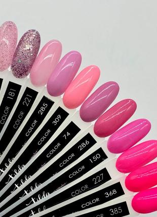 Гель лаки tilda cosmetics - barbie💅