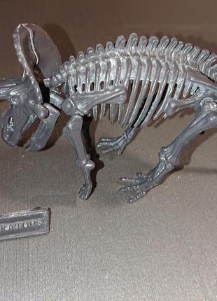 Игрушка фигурка скелет динозавра динозавр1 фото