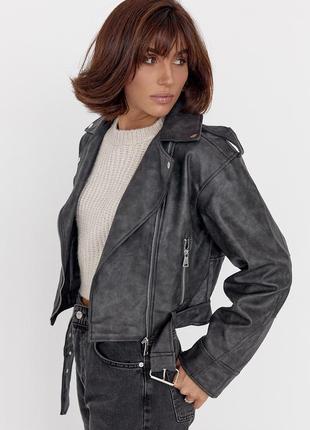 Жіноча куртка косуха6 фото
