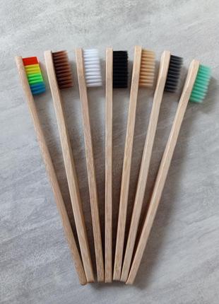 Зубна щітка бамбук, екологічна зубна щітка