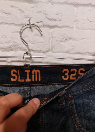 Фирменные джинсы слим 32р.4 фото